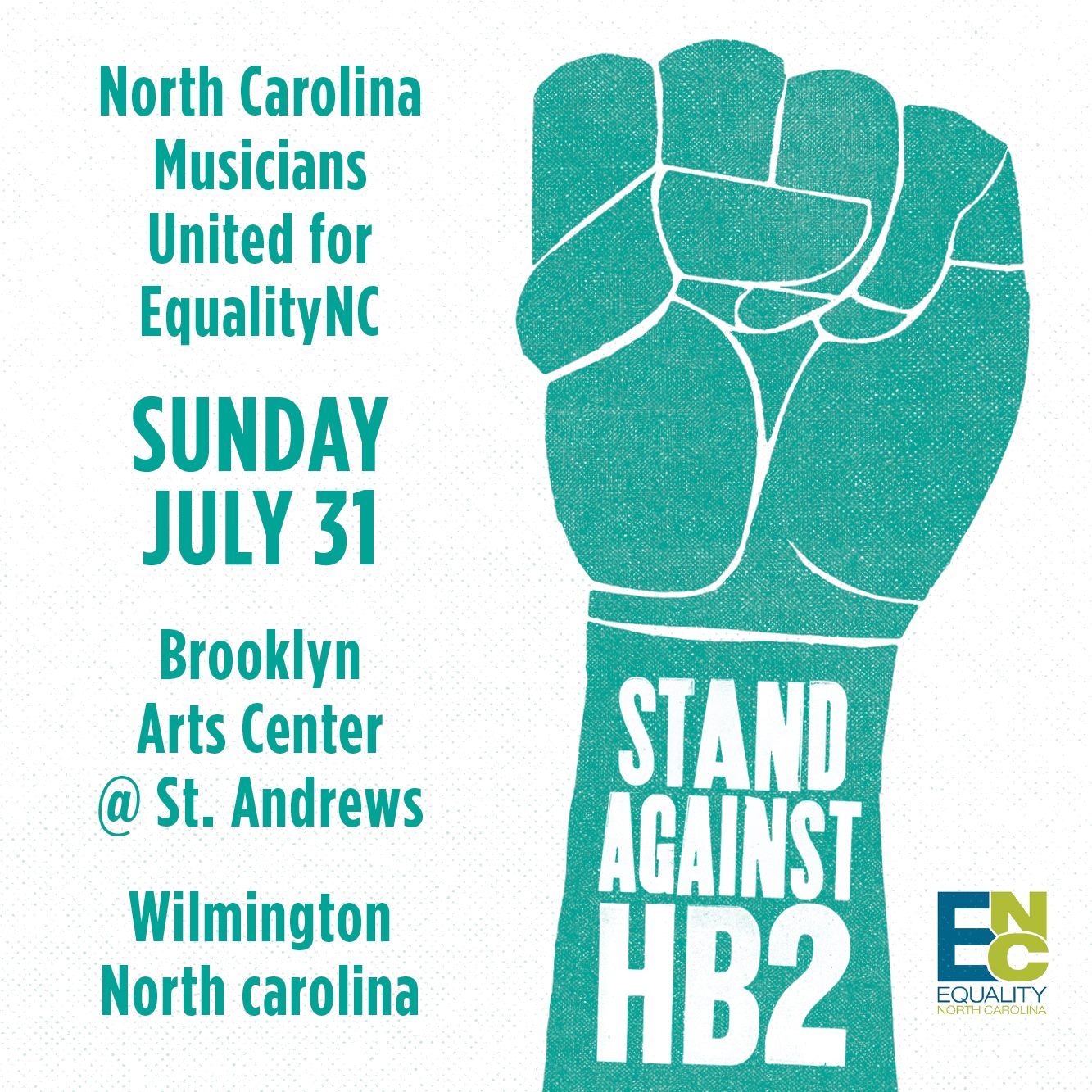 Stand Against HB2 Poster